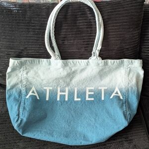 Athleta Ombre Blue Tote Bag
